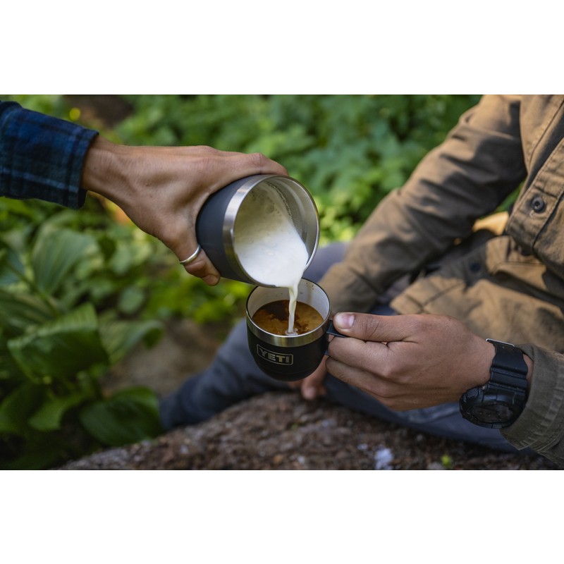 YETI R. 6 oz STACKABLE MUGS 2PK BLACK [イエティ]
