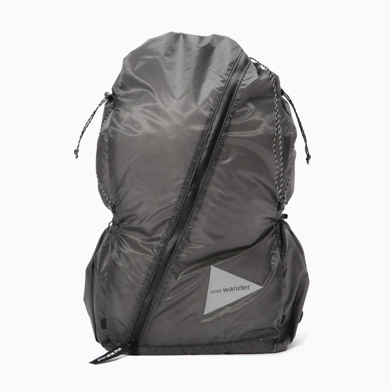 and wander sil daypack gray [アンドワンダー]