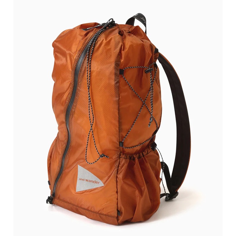 and wander sil daypack gray [アンドワンダー]