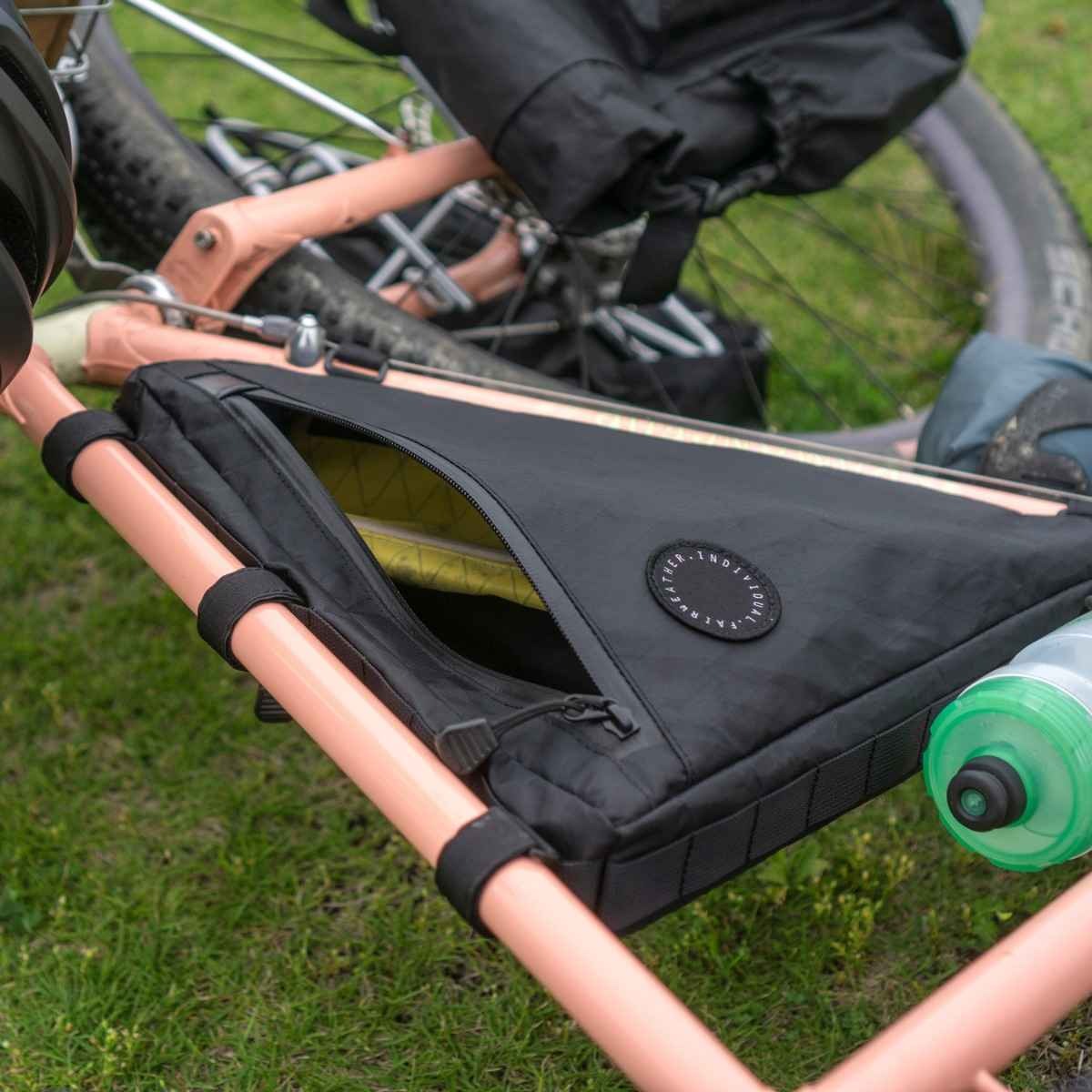 [当日出荷可] FAIRWEATHER frame bag ADV ecopak black Sサイズ [フェアウェザー]