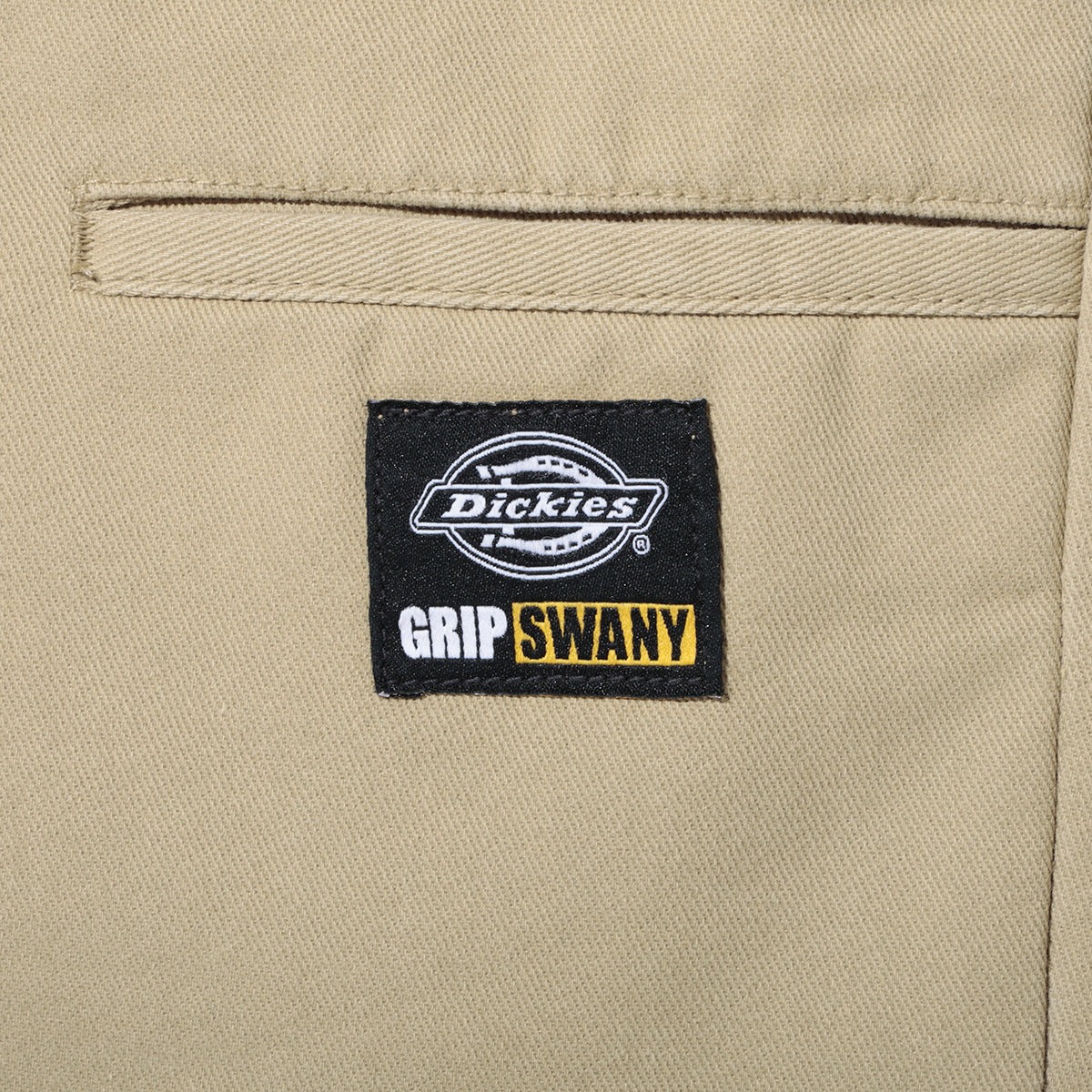 [当日出荷可] Grip Swany 262M40GS01 GRIPSWANY×Dickies EASY DOUBLE HIP WORK SHORTS KHAKI [グリップスワニー]