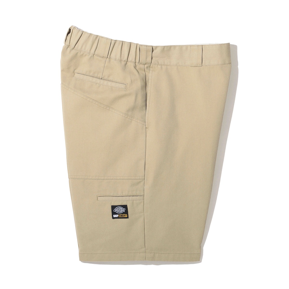 [当日出荷可] Grip Swany 262M40GS01 GRIPSWANY×Dickies EASY DOUBLE HIP WORK SHORTS KHAKI [グリップスワニー]