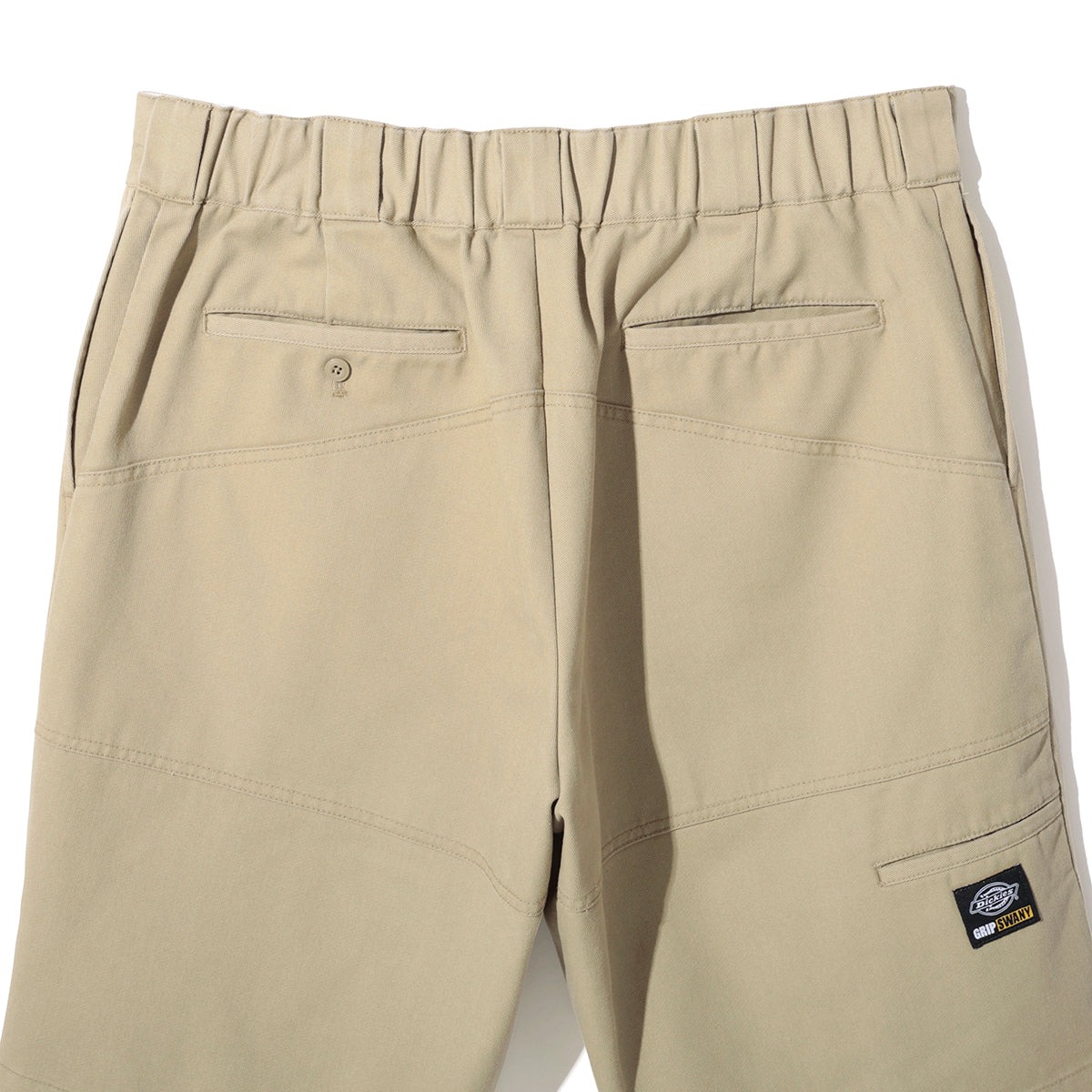 [当日出荷可] Grip Swany 262M40GS01 GRIPSWANY×Dickies EASY DOUBLE HIP WORK SHORTS KHAKI [グリップスワニー]