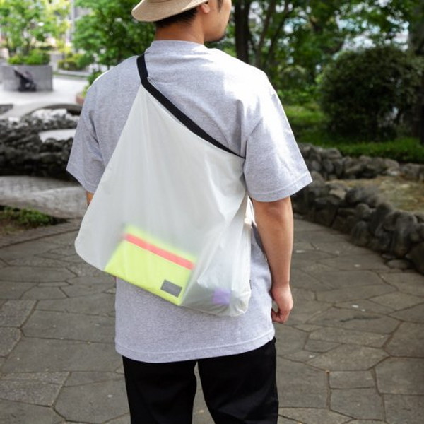 FAIRWEATHER packable sacoche lilac [フェアウェザー]