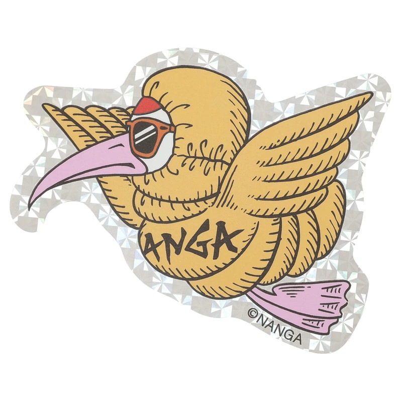 [当日出荷可][50%OFF] NANGA HOLOGRAPHIC GAAACY STICKER TSURU [ナンガ]