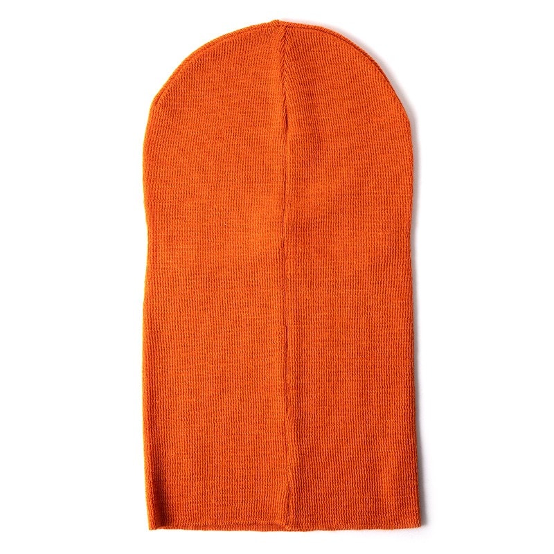 スノーピーク バラクラバ オレンジ Water-Repellent Fleece Balaclava