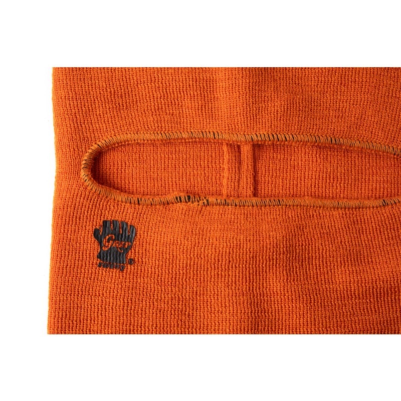 スノーピーク バラクラバ オレンジ Water-Repellent Fleece Balaclava