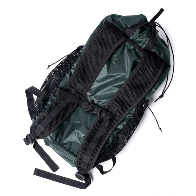 [当日出荷可] FAIRWEATHER packable pack cordura rip/algae green [フェアウェザー]