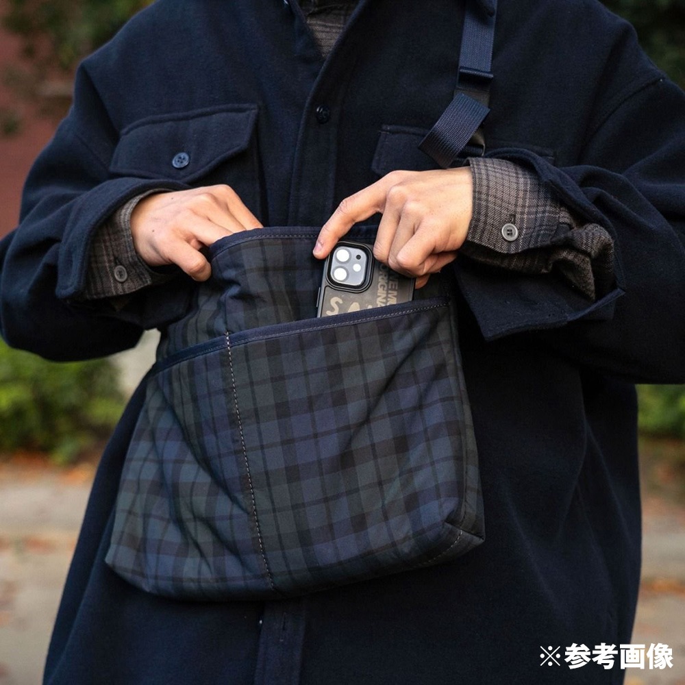 BLUE LUG stroll sacoche padding rip black [ブルーラグ]