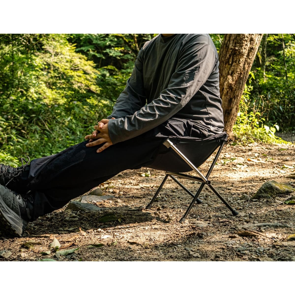 BIG AGNES スカイライン UL スツール Black [ビッグアグネス]