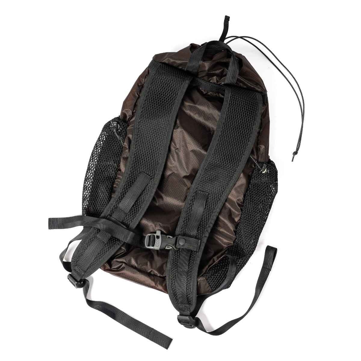[当日出荷可] FAIRWEATHER packable pack cordura rip/brown [フェアウェザー]