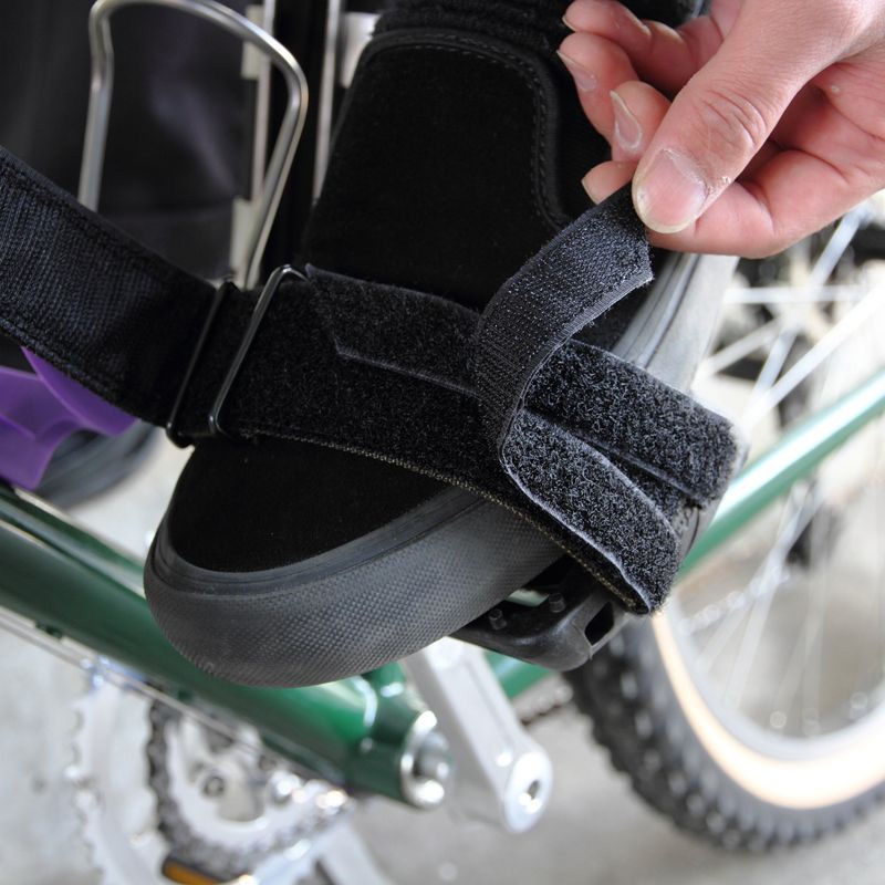【同梱不可】 FAIRWEATHER [フェアウェザー] leather/black narrow strap pedal パーツ