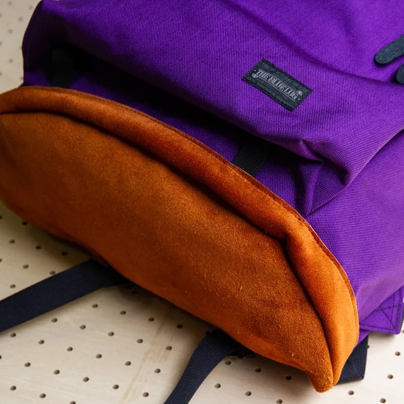 ブルーラグ　バックパック　パープル BLUE LUG the day pack purple/suede [ブルーラグ]