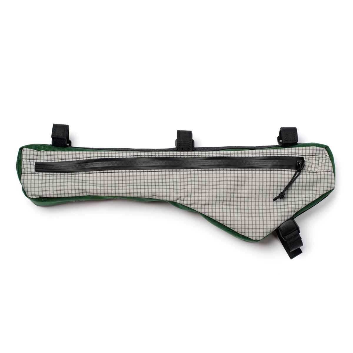 [当日出荷可] FAIRWEATHER frame bag SP hmpe rip light grey/green Mサイズ [フェアウェザー]