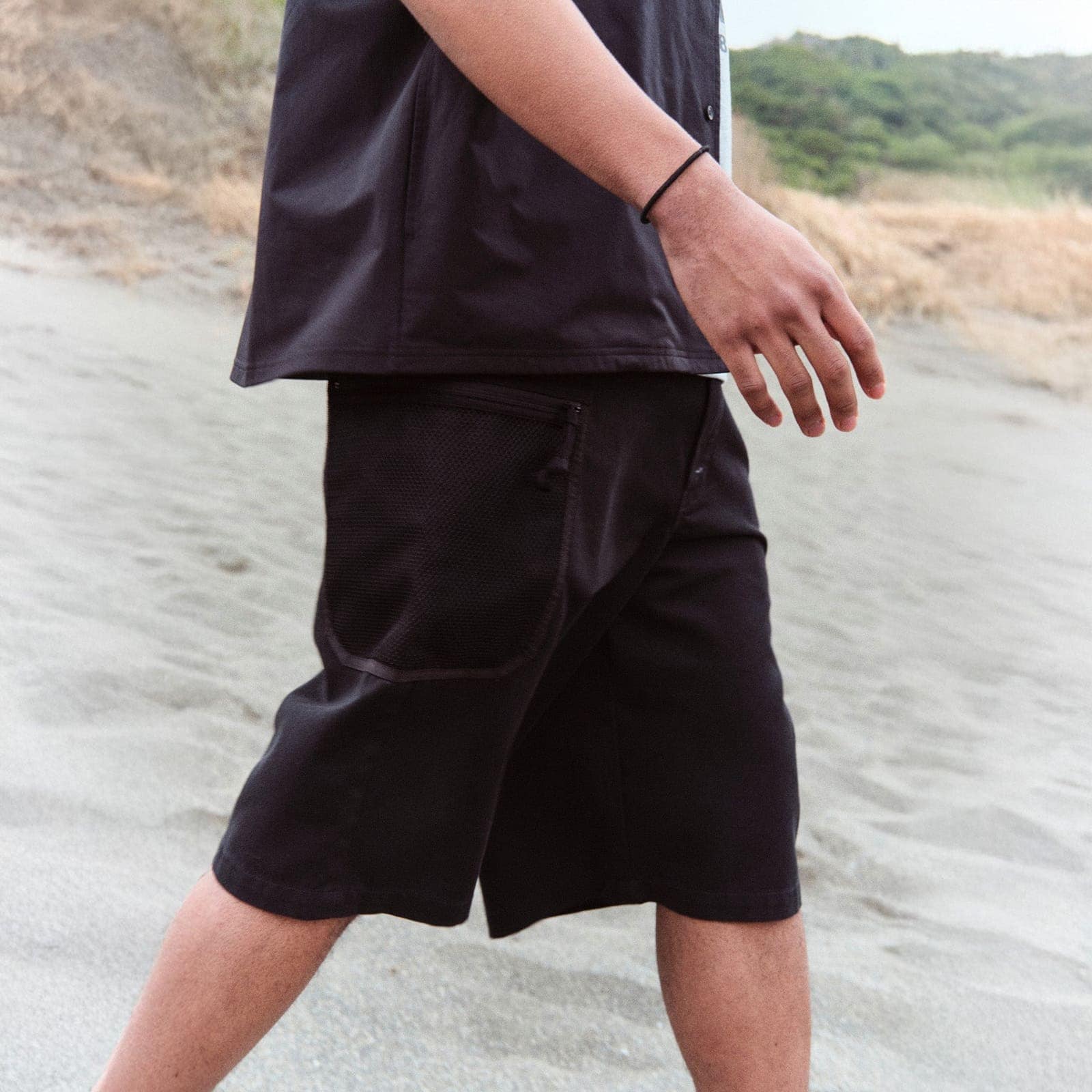 [当日出荷可][30%OFF] Grip Swany 262M40GS02 GRIPSWANY×Dickies EASY GEAR BUGGY SHORTS BLACK [グリップスワニー]