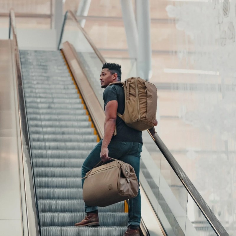 EVERGOODS TD35 - Transit Duffle 35L Coyote Brown [エバーグッズ]