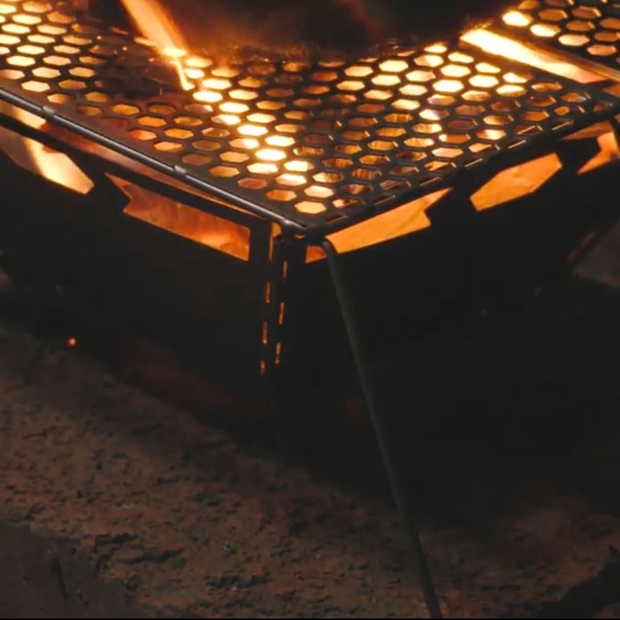 VARGO チタニウムファイヤーボックス＆グリル（セット） [バーゴ]