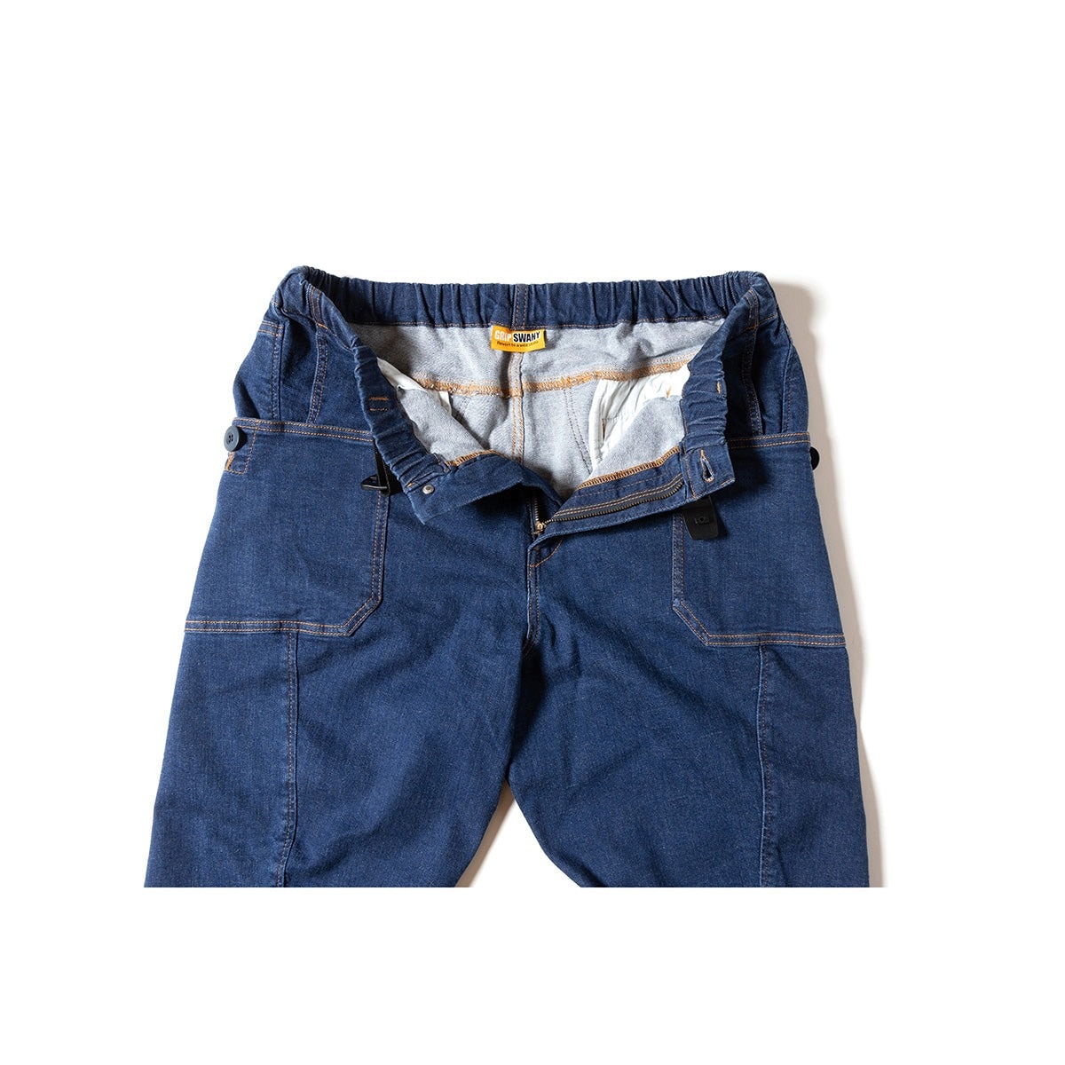 Grip Swany JOG 3D WIDE CAMP PANTS 2.0 INDIGO [グリップスワニー]