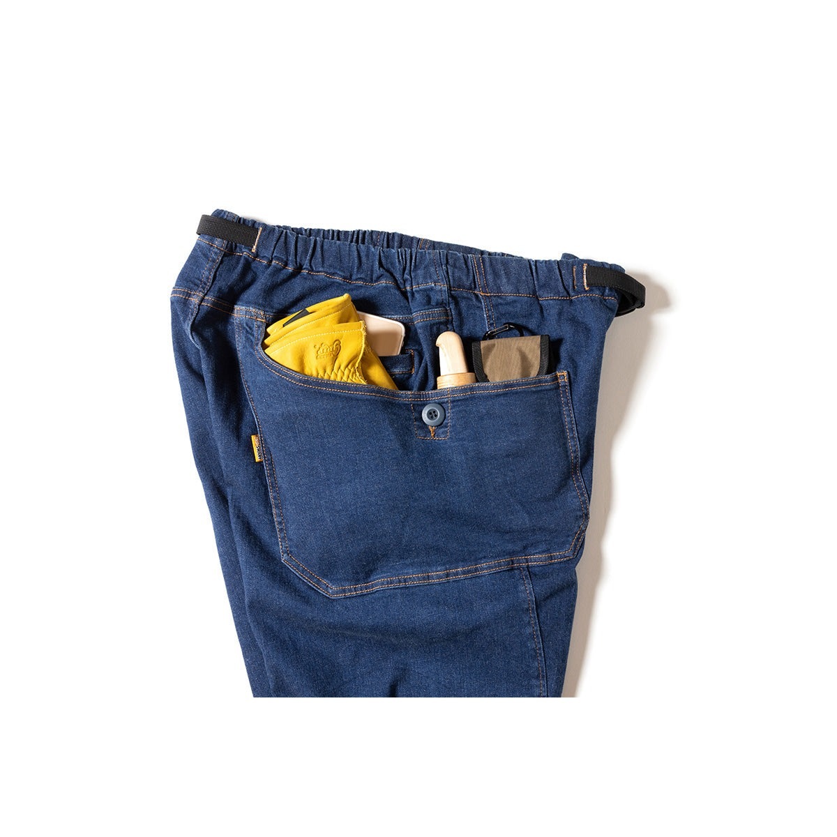 Grip Swany JOG 3D WIDE CAMP PANTS 2.0 INDIGO [グリップスワニー]