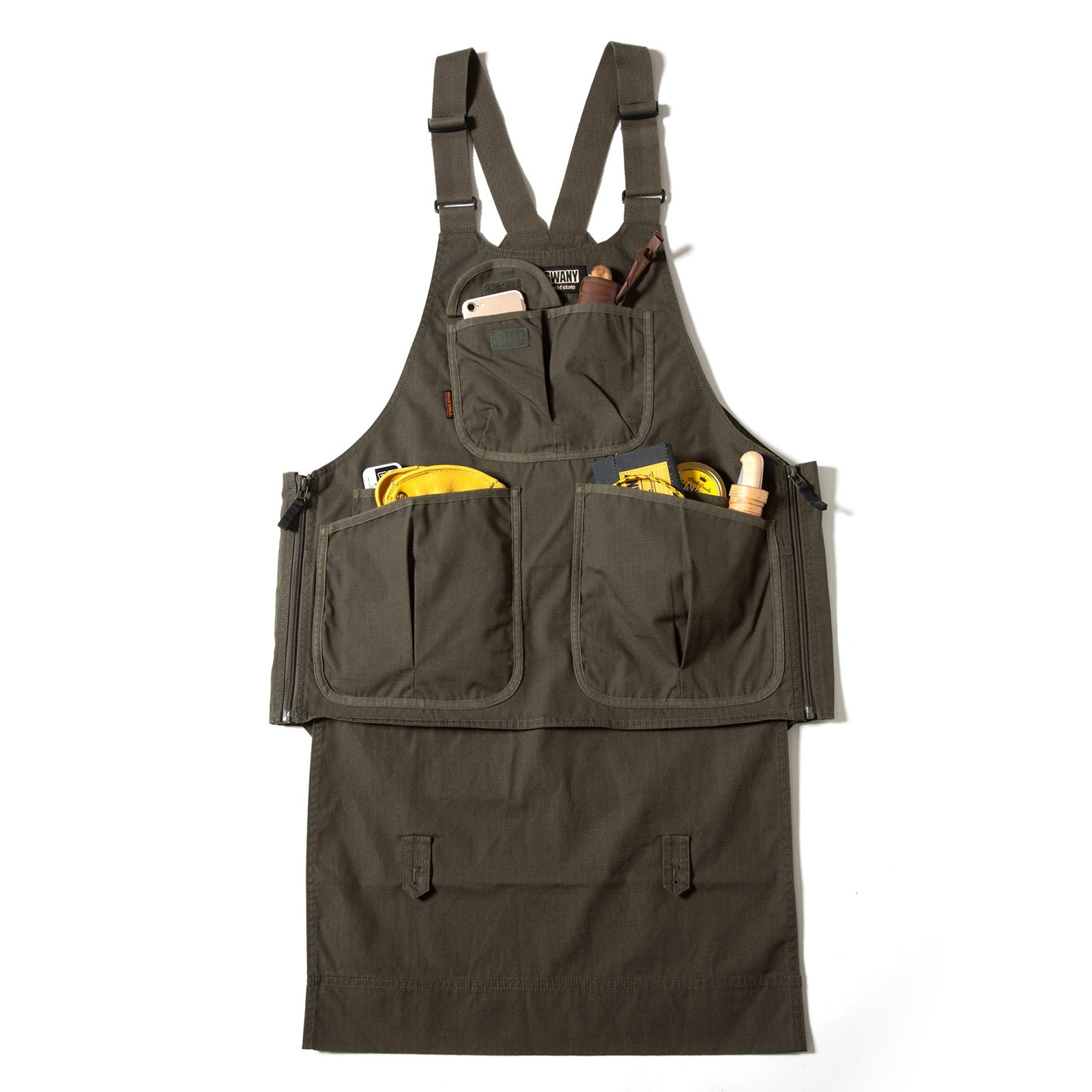 Grip Swany FIREPROOF APRON VEST OLIVE [グリップスワニー]