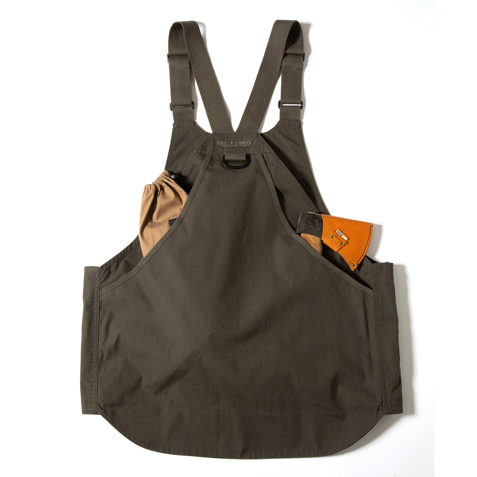 Grip Swany FIREPROOF APRON VEST OLIVE [グリップスワニー]