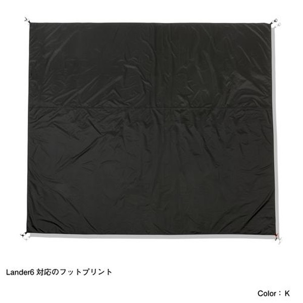 THE NORTH FACE Footprint Lander 6用 ブラック（K） [ザ・ノース・フェイス]