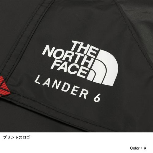 THE NORTH FACE Footprint Lander 6用 ブラック（K） [ザ・ノース・フェイス]