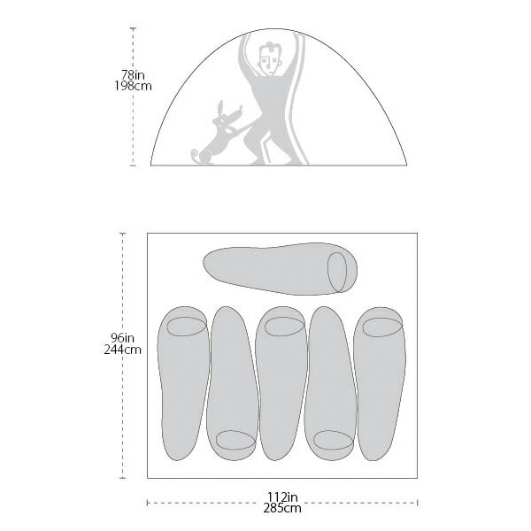 BIG AGNES Big House 6 Deluxe ゴールド/ホワイト [ビッグアグネス]