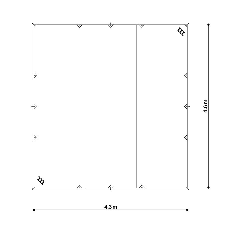 MURACO RECTA 6 SPARK （New Sack） Rock Grey [ムラコ]