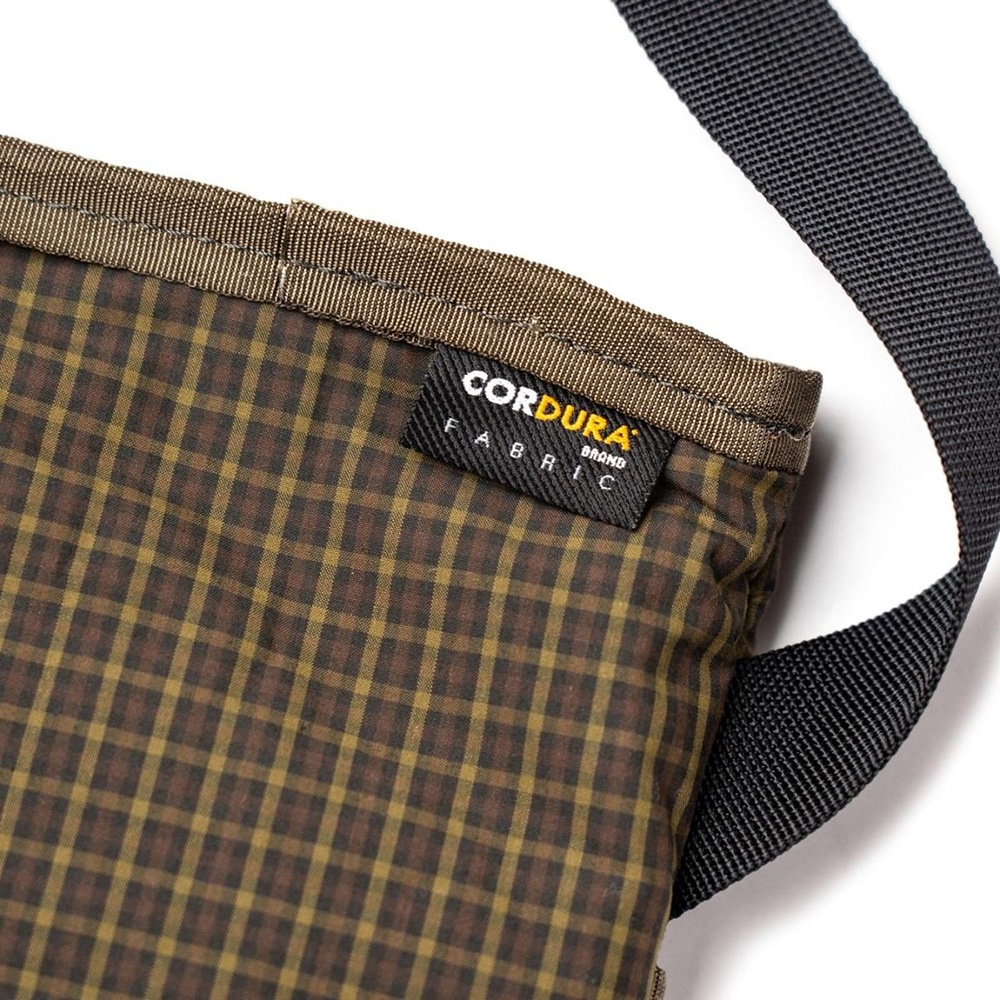 BLUE LUG stroll sacoche padding brown check [ブルーラグ]