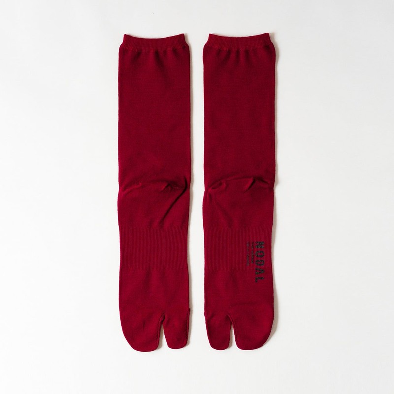 [当日出荷可][20%OFF] NODAL Australian MerinoWool Socks Red [ノーダル]