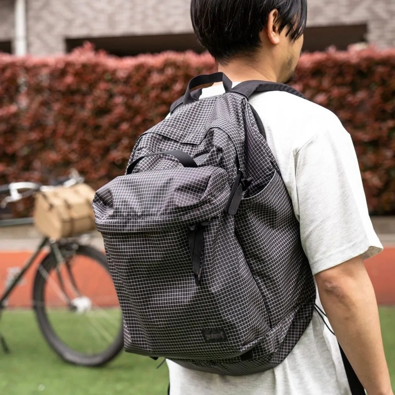 bluelug リュック　ブルーラグ BLUE LUG* THE DAY PACK (black/black suede) - BLUE LUG ONLINE