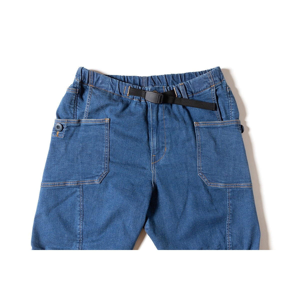 Grip Swany JOG 3D WIDE CAMP PANTS 2.0 LIGHT INDIGO [グリップ