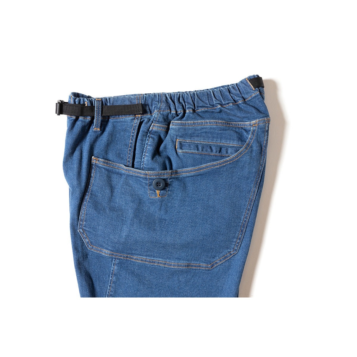 Grip Swany JOG 3D WIDE CAMP PANTS 2.0 LIGHT INDIGO [グリップスワニー]