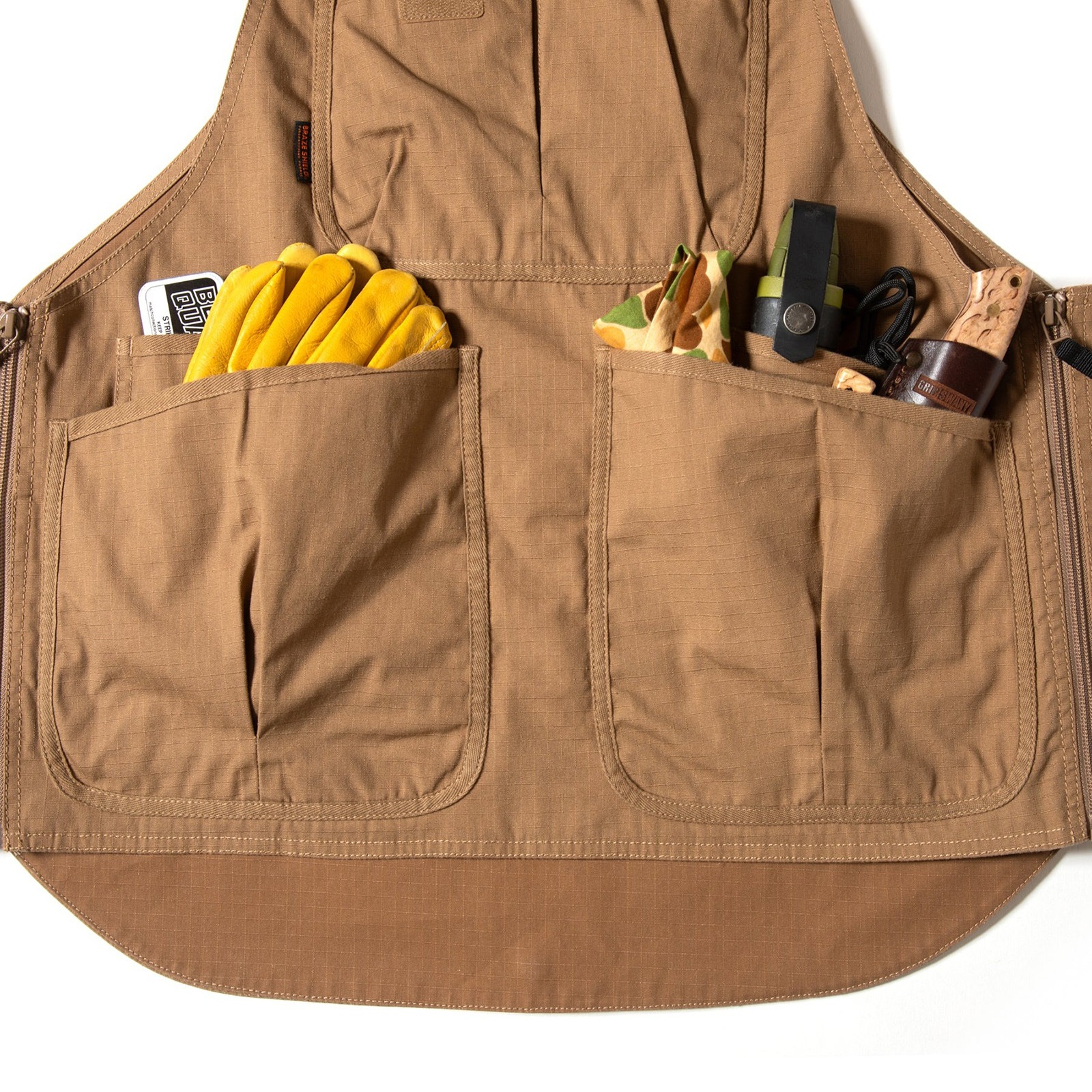 Grip Swany FIREPROOF APRON VEST COYOTE [グリップスワニー]