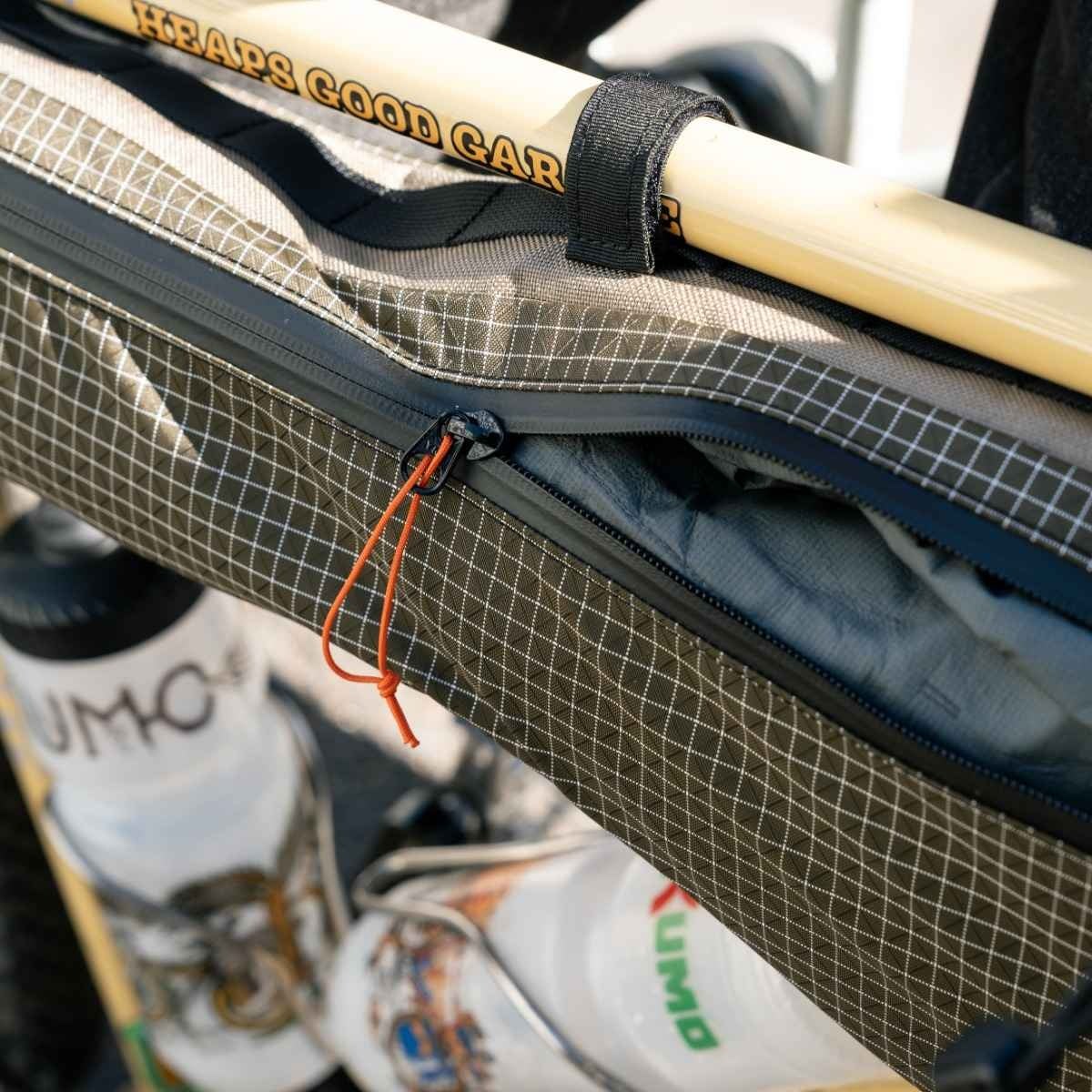 FAIRWEATHER frame bag SP hmpe rip olive/beige Mサイズ [フェアウェザー]