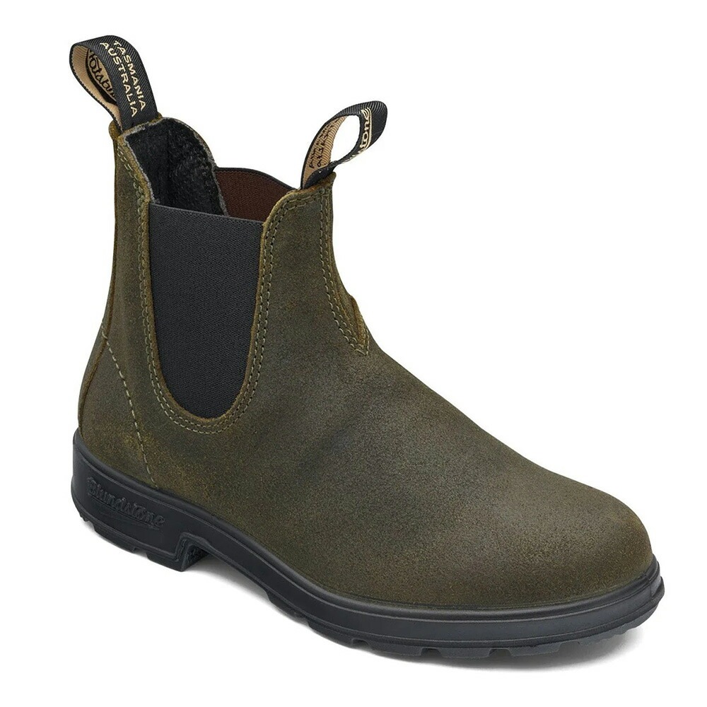 Blundstone ORIGINALS ワックススウェード ダークオリーブ [ブランド