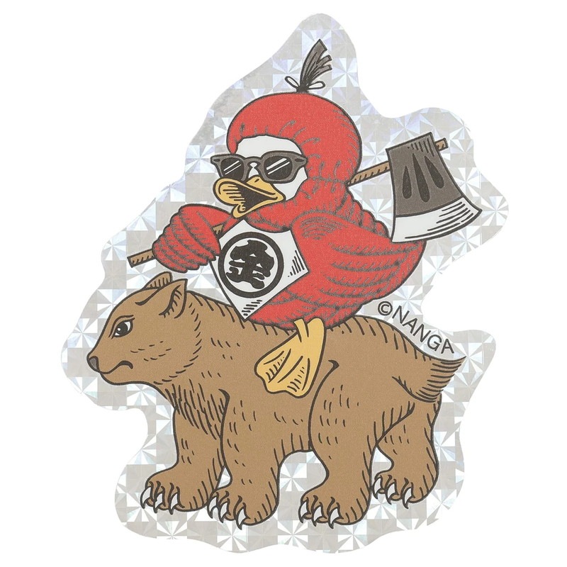NANGA HOLOGRAPHIC GAAACY STICKER KIN [ナンガ]