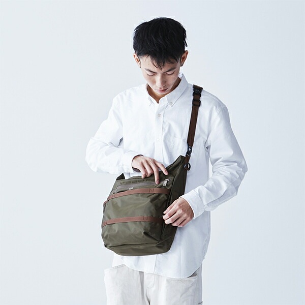 CIE Grid Shoulder-02 Sand [シー]
