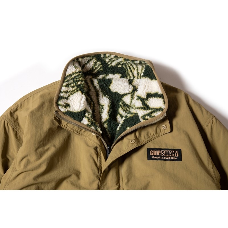 Grip Swany DT REVERSIBLE JKT COYOTE [グリップスワニー]