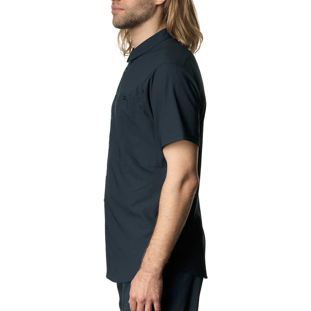 HOUDINI Mens Shortsleeve Shirt blue illusion [フーディニ]