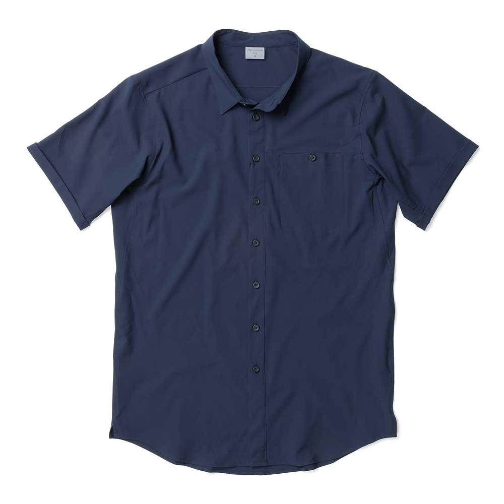 HOUDINI Mens Shortsleeve Shirt blue illusion [フーディニ]