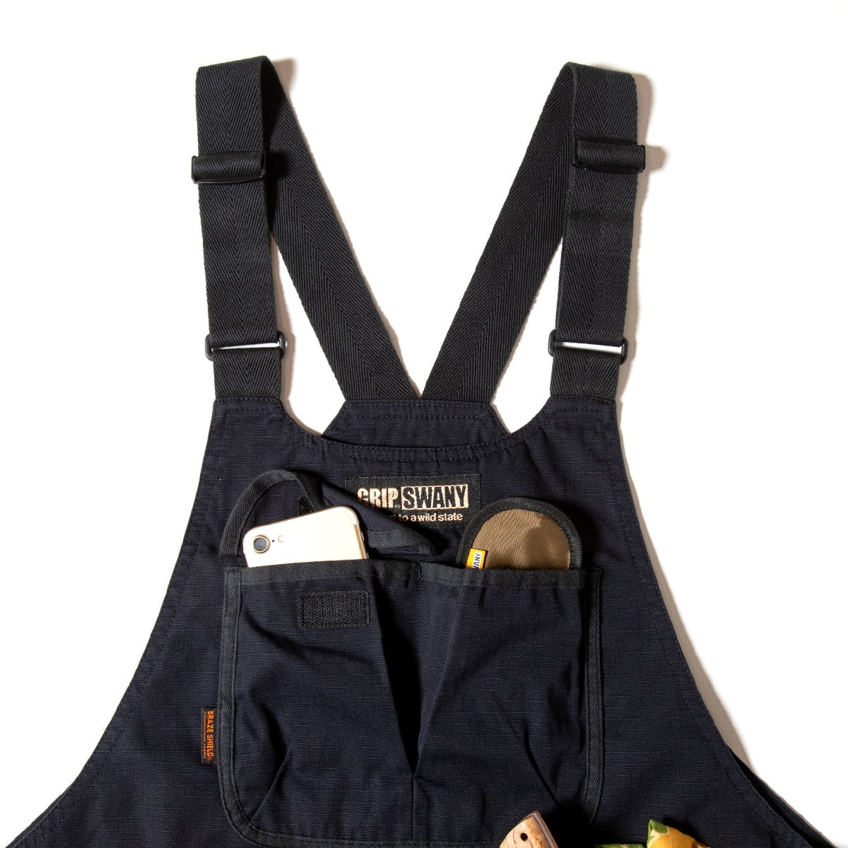 Grip Swany FIREPROOF APRON VEST BLACK [グリップスワニー]