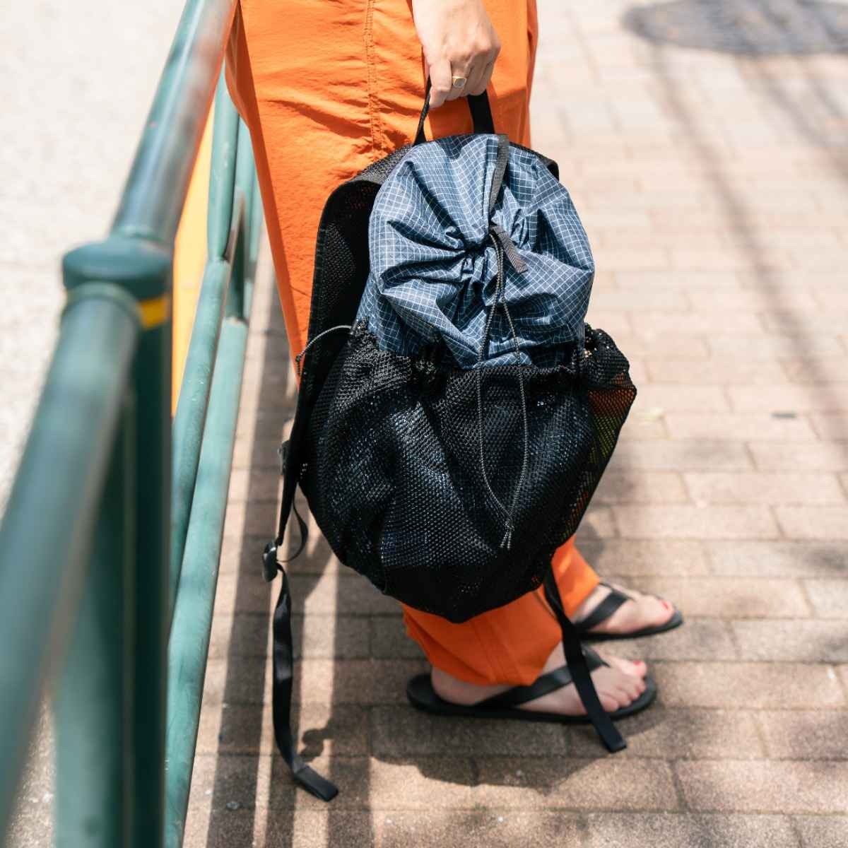 [当日出荷可] FAIRWEATHER packable pack hmpe rip/navy [フェアウェザー]