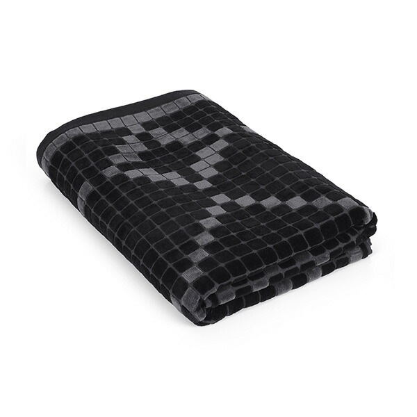 Helinox HOME ビーチタオル オールブラック [ヘリノックス]