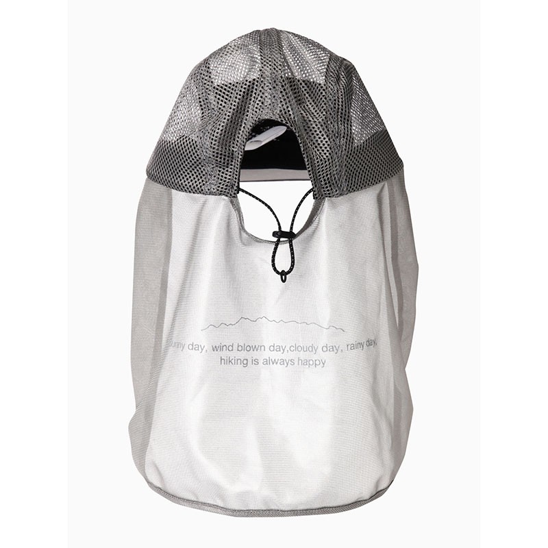 and wander silver mesh cap silver [アンドワンダー]