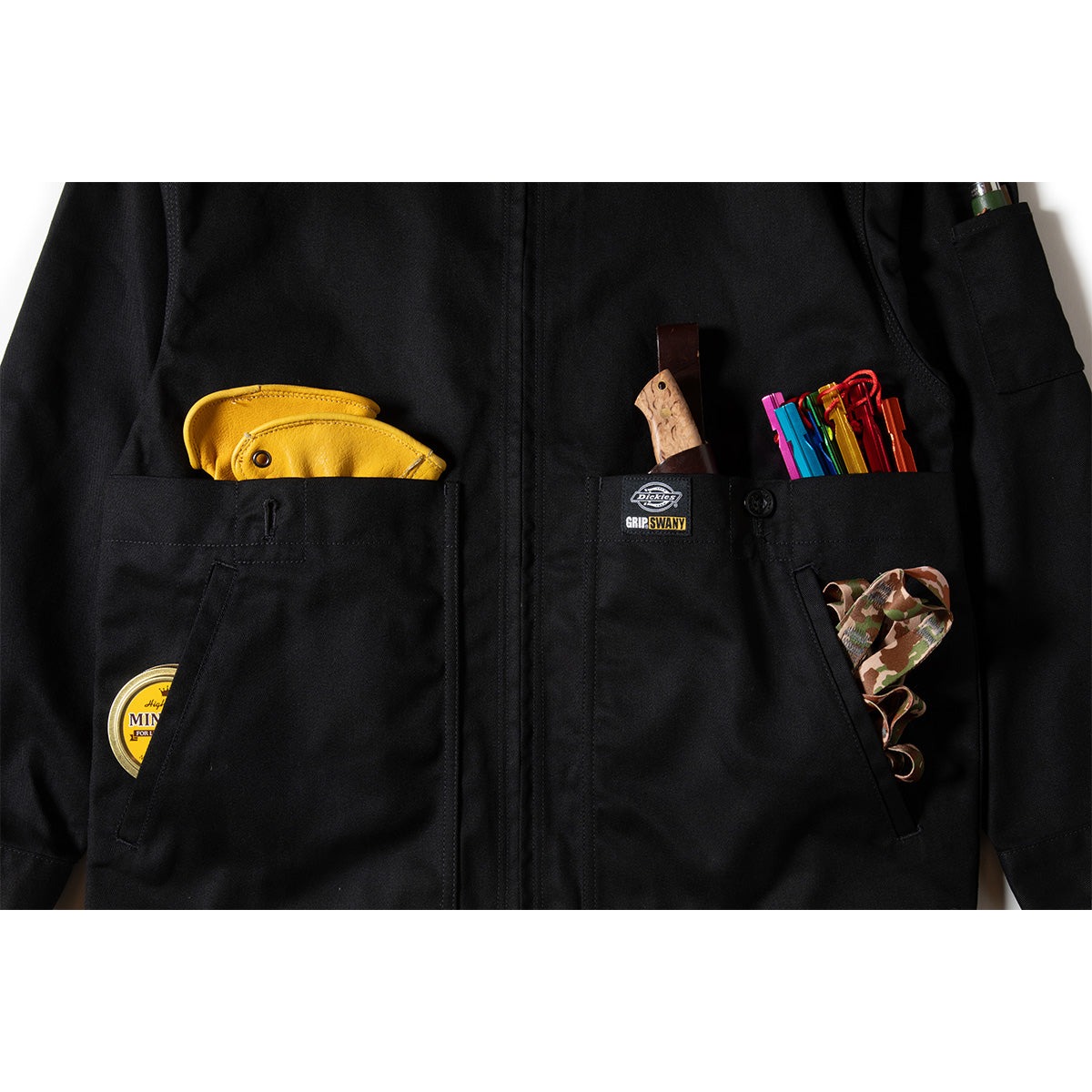 Grip Swany FIELD WORK JKT BLACK [グリップスワニー]
