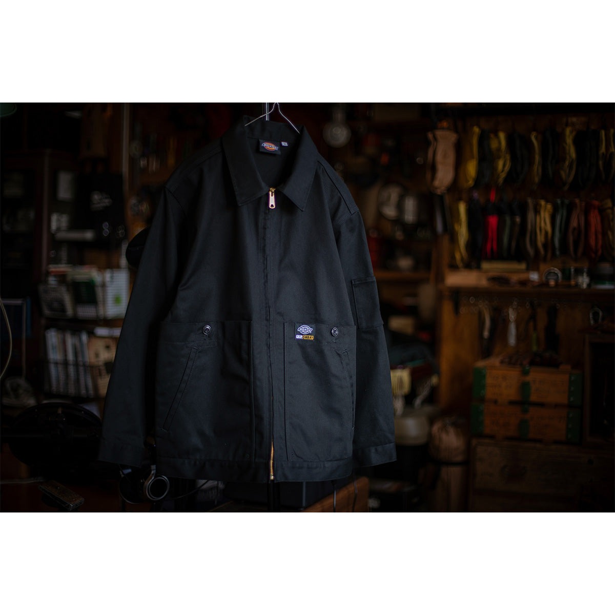 Grip Swany FIELD WORK JKT BLACK [グリップスワニー]