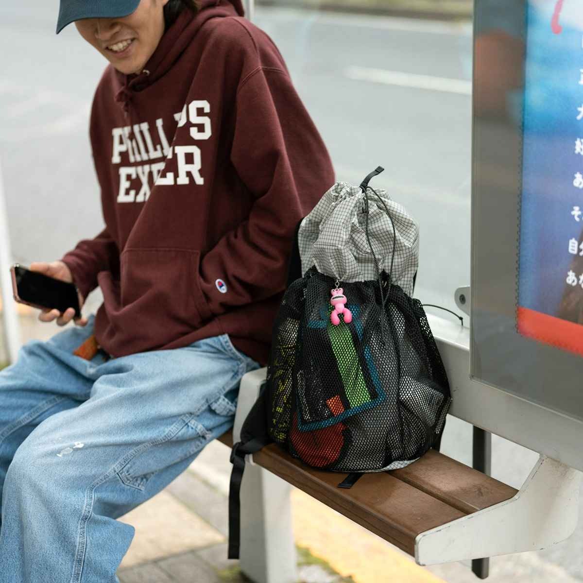 [当日出荷可] FAIRWEATHER packable pack hmpe rip/light gray [フェアウェザー]