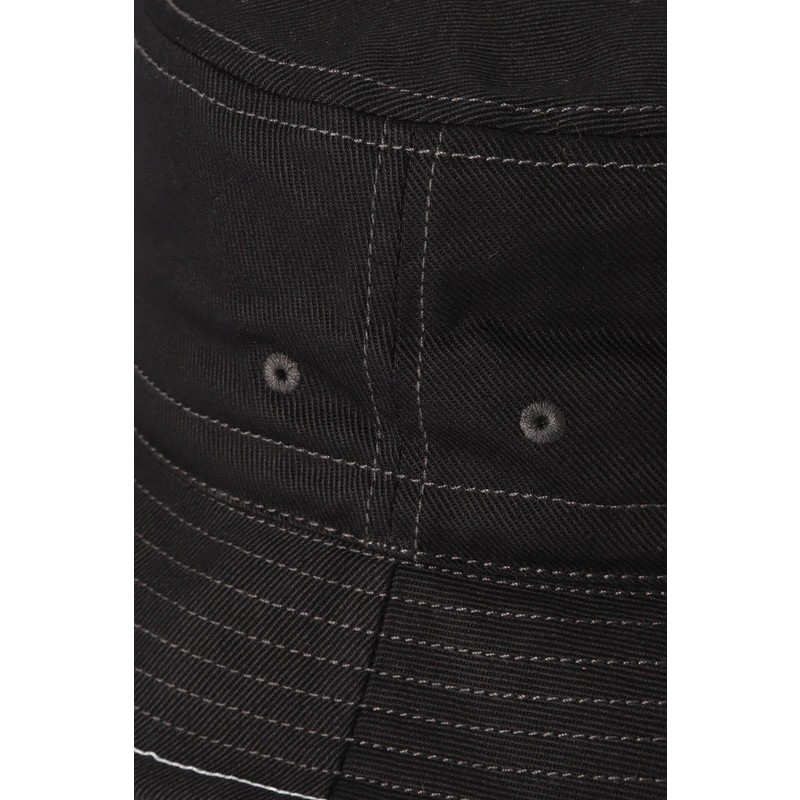 [10%OFF] and wander cotton twill hat black [アンドワンダー]